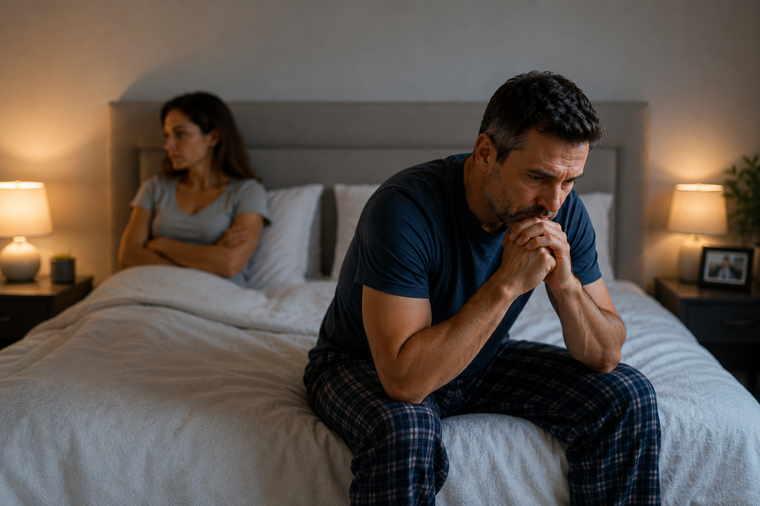 Perché alcuni uomini evitano l’intimità nei periodi di stress